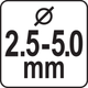 Дырокол Для Кожи Револьверный Ø 2,5, 3, 3,5, 4, 4,5, 5 мм Vorel (43600) - изображение 6