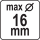 Болторез L= 1050 мм max Ø= 16 мм, YATO (YT-1856) - изображение 4