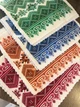 Комплект рушників для кухні з українським орнаментом 30*30см 20 шт Білий (П4К-rai-kuhnya-002) - зображення 1