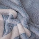 Постельное белье велюр плюшевое теплое Полуторный Серый П4К-mur-kid-plush-002 (П4К-mur-kid-plush-002) - изображение 4