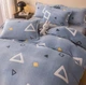 Постельное белье велюр плюшевое теплое Полуторный Серый П4К-mur-kid-plush-002 (П4К-mur-kid-plush-002) - изображение 5