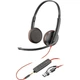 Наушники Poly Wire C3225 USB-C HS Stereo +3.5mm Plug +USB-C/A Adapter (Bulk) (8X229A6)[77095] - изображение 1