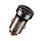 Автомобильное зарядное устройство REMAX RCC-338 с быстрой зарядкой PD30W+QC3.0 USB / Type-C 2.5A Black - изображение 1