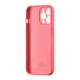 Чехол Fiji Silicone Case Full Camera для Apple iPhone 15 Pro бампер накладка с защитой камеры Coral Pink - изображение 2