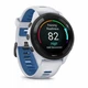 Смарт-годинник Garmin Forerunner 265 Black Bezel w. Whitestone Case and Whitestone/Tidal Blue S. Band (010-02810-01) - зображення 2