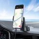 Автомобільний тримач із бездротовою зарядкою Hoco HW27 Traveler infrared RGB wireless 15W Black - зображення 6
