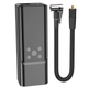 Автомобільний насос HOCO ZP7 Maddy portable smart air pump(5000mAh) Black (6942007614511) - зображення 1