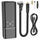 Автомобільний насос HOCO ZP7 Maddy portable smart air pump(5000mAh) Black (6942007614511) - зображення 9