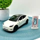 Машина Автосвит Tesla Model Y инерционная открываются двери капот багажник 17см Белая (AP-2001) - изображение 2