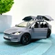 Машина Автосвіт Tesla Model X інерційна відчиняються двері капот багажник 17см Сіра (AP-2004) - зображення 6