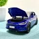 Машина Автосвіт Tesla Model X інерційна відчиняються двері капот багажник 17см Синя (AP-2004) - зображення 9