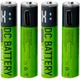 Комплект аккумуляторов DC AAA/USB-C 1300mAh (4 шт) (37755) - изображение 1