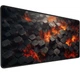 Ігрова поверхня (Килимок для мишки) SHLab Burning Hexagons SHM-928 (70x30 см) (37846) - зображення 1