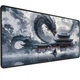 Ігрова поверхня (Килимок для мишки) SHLab Dragon Over Pagodas SHM-923 (70x30 см) (37841) - зображення 1