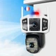 IP камера видеонаблюдения RIAS YC101 (YooSee APP) Wi-Fi 3MP+3MP уличная с удаленным доступом White (3_05473) - изображение 2