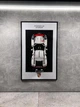 Арт Держатель Рамка на Стену 80x50 см. для Фирменного Конструктора Technic (42096) Porsche 911 RSR / Порше / Type-A - изображение 6