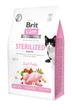 Сухий корм Brit Care Cat GF Sterilized Sensitive для стерилізованих котів з чутливим травленням, з кролик, 400 г (1111162359) - изображение 1