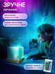 Детский RGB ночник куб проектор северного сияния с эффектом воды для спальни и детской светодиодный | настольная лампа 16 цветов проекцией водяной волны led светильник сенсорный с пультом и аккумулятором от USB - изображение 2