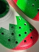 Сабо з блискітками Crocs Classic Holiday Lined , W7, Multi, 37-38 - изображение 9