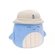 Игрушка мягкая Синий Кит Самир в панаме 19cm - изображение 6