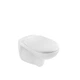 Унітаз підвісний безобідковий Kroner Oker WHI533536 RIMLESS з сидінням (KO533536WHIR) - зображення 1