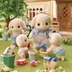 Ігровий набір Sylvanian Families "Квіткові кролики-двійнята" (5737) - изображение 4