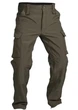 Брюки Mil-Tec Softshell Explorer водонепроницаемые зимние Olive 11360001 - M - изображение 1
