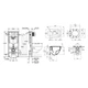 Інсталяція Grohe Rapid Sl 3 В 1 38772001 + Унітаз Kroner Harz Whi483632 Tornado З Сидінням Slim Duroplast Soft Close Quick Relase Kh483632Whit (38772001Kh48363) - зображення 9
