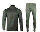 Тактическое флисовое термобелье Mil-Tec Thermofleece Underwear gen. III Level 2 - Olive -11222001 XL - изображение 1