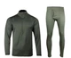 Тактическое флисовое термобелье Mil-Tec Thermofleece Underwear gen. III Level 2 - Olive -11222001 2XL - изображение 1