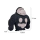 Антистрес тягучка Горила Squeeze Orangutan - чорна (AS-148880) - зображення 2