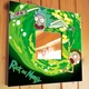 Зеркало "Рик и Морти. Rick and Morty" герои мультсериала, подарок фанату спальню, офис, кафе, бар - изображение 1