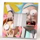 Зеркало "Рик и Морти. Rick and Morty" герои мультфильма, подарок фанату спальню, офис, кафе, бар - изображение 2