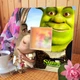 Декоративное зеркало "Шрек и осел. Shrek" герои мультфильма, украшение для детской комнаты, спальни - изображение 3