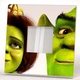 Декоративное зеркало "Шрек. Shrek" герои любимого мультфильма, украшение для детской комнаты, спальни - изображение 2