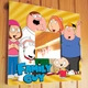Зеркало "Семья Гриффины. Family Guy" герои мультфильма украшение интерьера спальни, кафе, игровой комнаты - изображение 1
