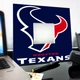 Зеркало "Houston Texans" американский футбол NFL команды, для фанатов НФЛ, подарок для спальни, спорт клуба, бара - изображение 3