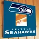 Зеркало "Seattle Seahawks" американский футбол NFL команды, для фанатов НФЛ, подарок для спальни, спорт клуба, бара - изображение 1