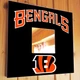 Зеркало "Cincinnati Bengals" американский футбол NFL команды, для фанатов НФЛ, подарок для спальни, спорт клуба, бара - изображение 1
