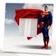 Декоративное зеркало с рисунком "Супермен. Superman" украшение подарок для детской комнаты, спальни, дома - изображение 2