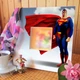 Декоративное зеркало с рисунком "Супермен. Superman" украшение подарок для детской комнаты, спальни, дома - изображение 3