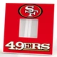 Зеркало "San Francisco 49ers" американский футбол NFL команды, для фанатов НФЛ, подарок для спальни, спорт клуба, бара - изображение 2