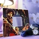Декоративное зеркало "Джими Хендрикс. Jimi Hendrix" подарок для фанатов, рок-музыка, украшение в бар, клуб, спальню - изображение 3