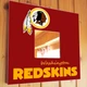 Зеркало "Washington Redskins" американский футбол NFL команды, для фанатов НФЛ, подарок для спальни, спорт клуба, бара - изображение 1