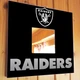 Зеркало "Las Vegas Raiders" американский футбол NFL команды, для фанатов НФЛ, подарок для спальни, спорт клуба, бара - изображение 1