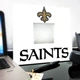 Зеркало "New Orleans Saints" американский футбол NFL команды, для фанатов НФЛ, подарок для спальни, спорт клуба, бара - изображение 3
