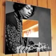Декоративное зеркало "Джими Хендрикс. Jimi Hendrix" подарок для фанатов, рок музыка, украшение в бар, клуб, спальню, дом - изображение 1