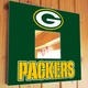 Зеркало "Green Bay Packers" американский футбол NFL команды, для фанатов НФЛ, подарок для спальни, спорт клуба, бара - изображение 1