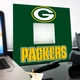 Зеркало "Green Bay Packers" американский футбол NFL команды, для фанатов НФЛ, подарок для спальни, спорт клуба, бара - изображение 3