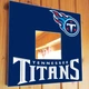 Зеркало "Tennessee Titans" американский футбол NFL команды, для фанатов НФЛ, подарок для спальни, спорт клуба, бара - изображение 1